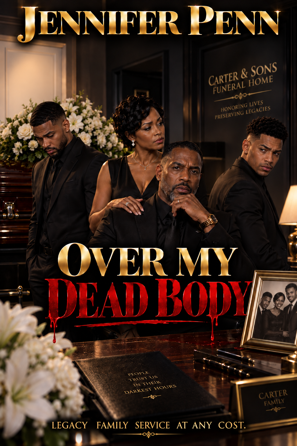 Book cover: Over My Dead Body